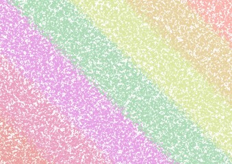 A Pastel Rainbow Spectrum with Textured Speckles, Evoking a Dreamy and Ethereal Abstract Composition