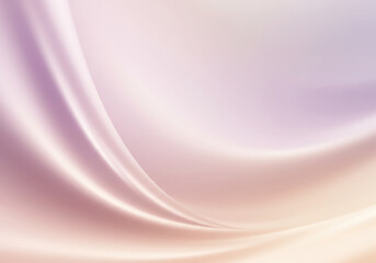 なめらかな曲線を描く美しい光のカーテン