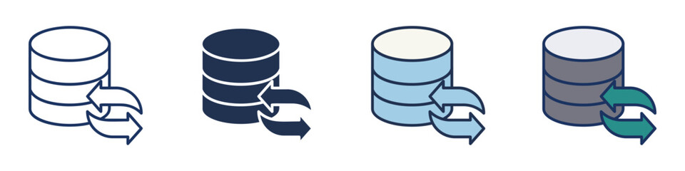 Backup Icons Collection – Multiple Vector Styles Included