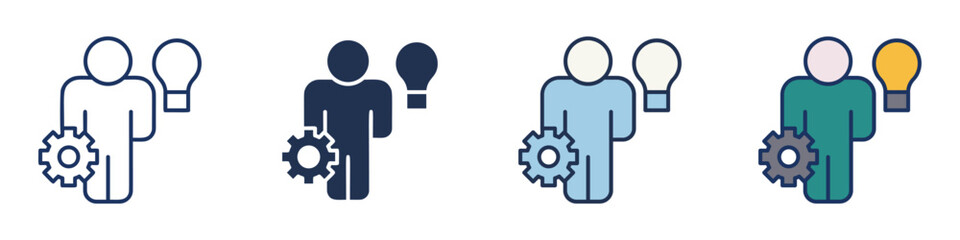 Competence Icons Collection – Multiple Vector Styles Included