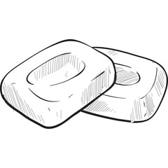 candy handdrawn illustration