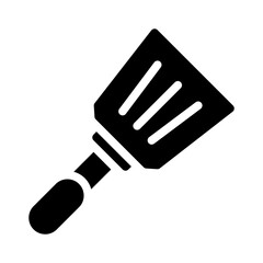 spatula glyph icon