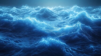 Fototapeta premium Dramatic blue cloud sky background