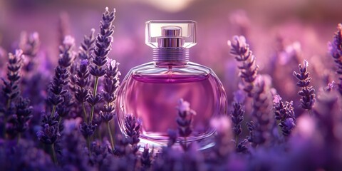 Perfume in Lavender Field