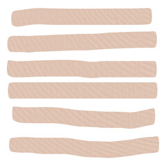 Png memphis light brown lines abstract design element