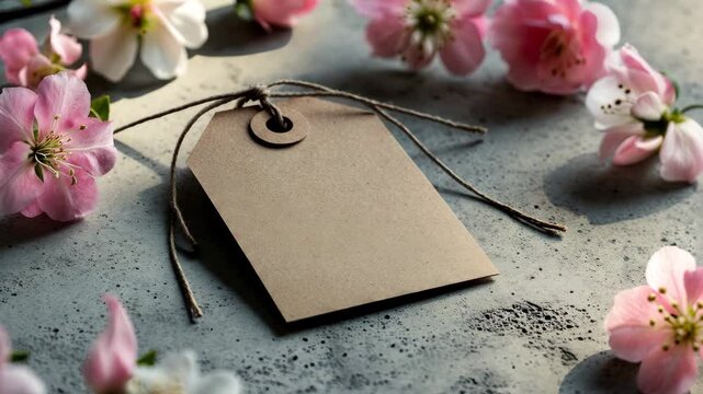 Spring blossoms of the apple tree.
