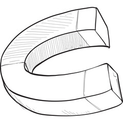 magnet handdrawn illustration