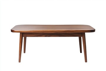 Wooden coffee table, simple design