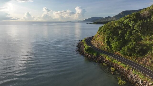 Coastal cars australia road highway Port Douglas cairns beautiful scenic drive