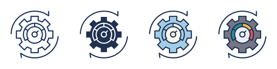 Optimization Icons Collection – Multiple Vector Styles Included