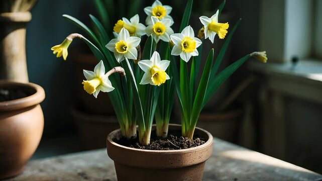 bulbs of the daffodil flower