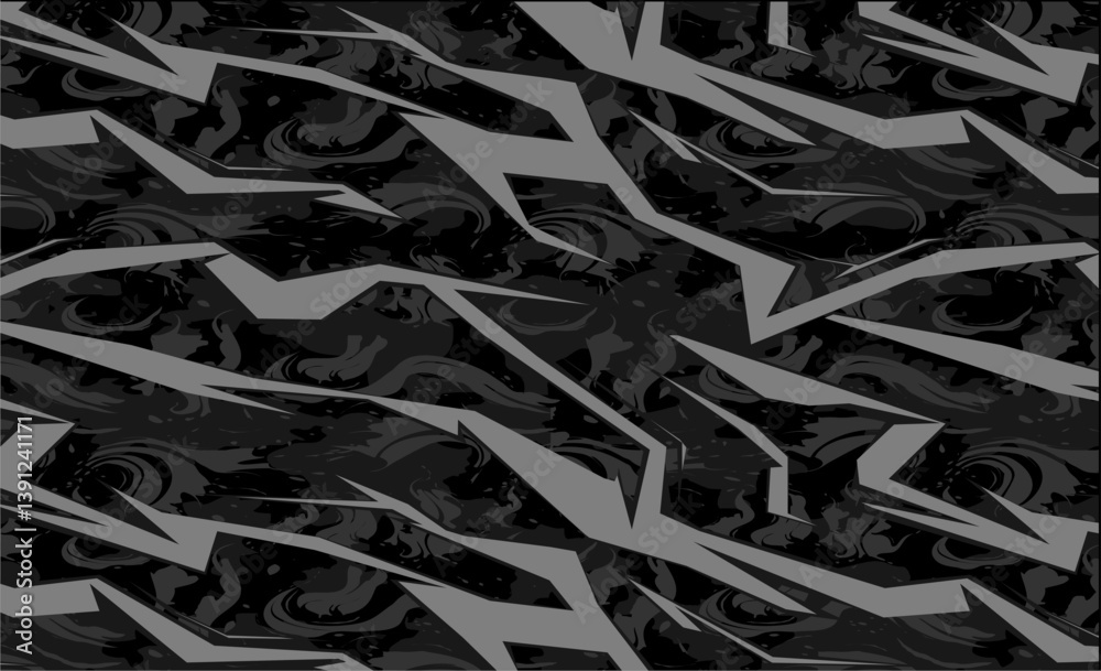 Aufkleber abstract pattern texture sharp fiery lines. abstract baskground