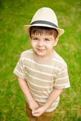 portrait of a boy