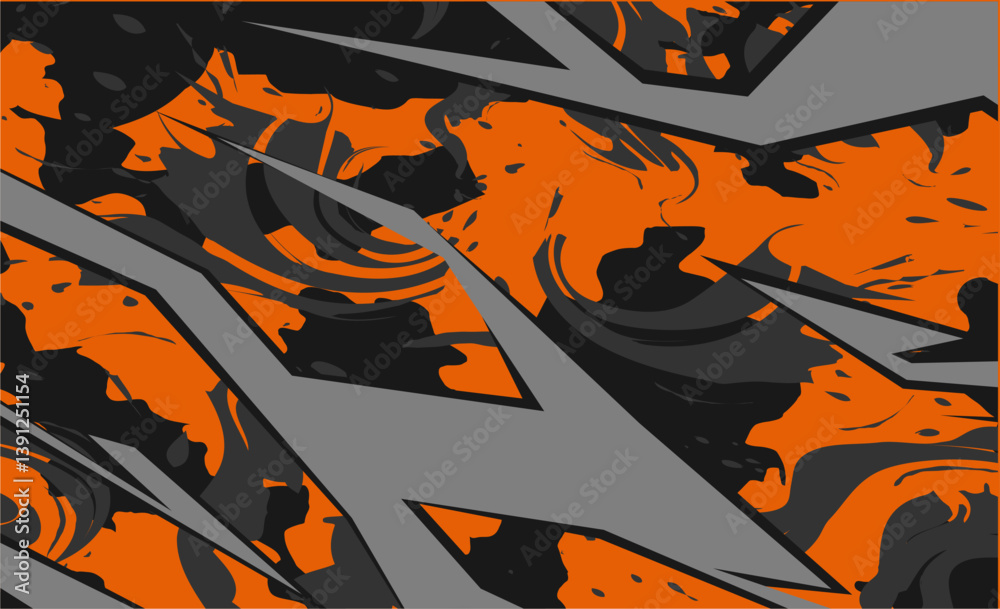 Poster abstract pattern texture sharp fiery lines. abstract baskground