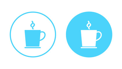coffee cup icon vector. cup a coffee sign and symbol