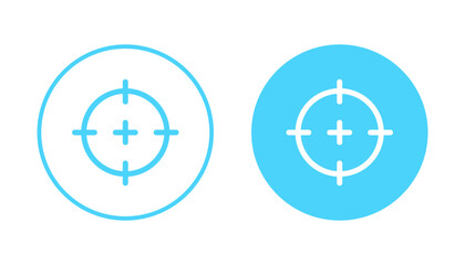 Target icon vector. goal icon vector. target marketing sign and symbol