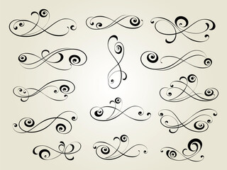 6452.eps  set of decorative elements