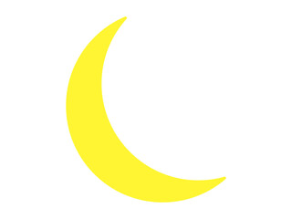 三日月のアイコン（お月様のマーク）