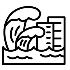 Tsunami Icon