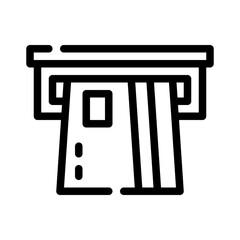 ATM line icon
