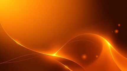 Obraz premium Golden Particle Wave and Light Bokeh Abstract Background