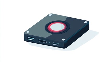 Fototapeta premium Portable charging device