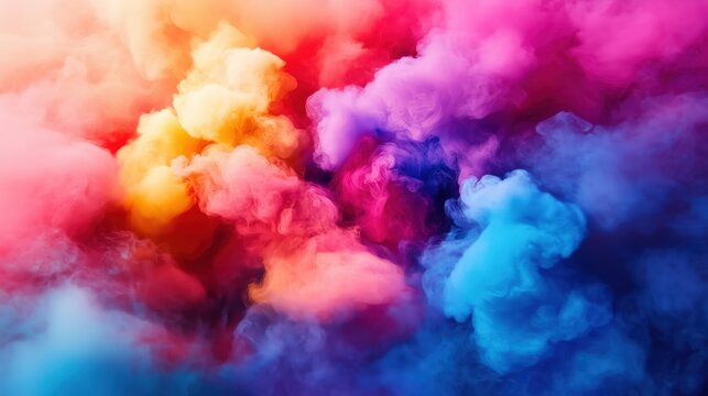 Make everything but the colours all white. isolate from background.