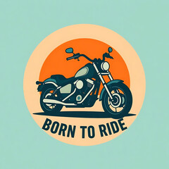 motorcycle vector illustration