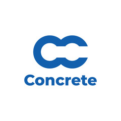 Modern Letter C Typeface Logo