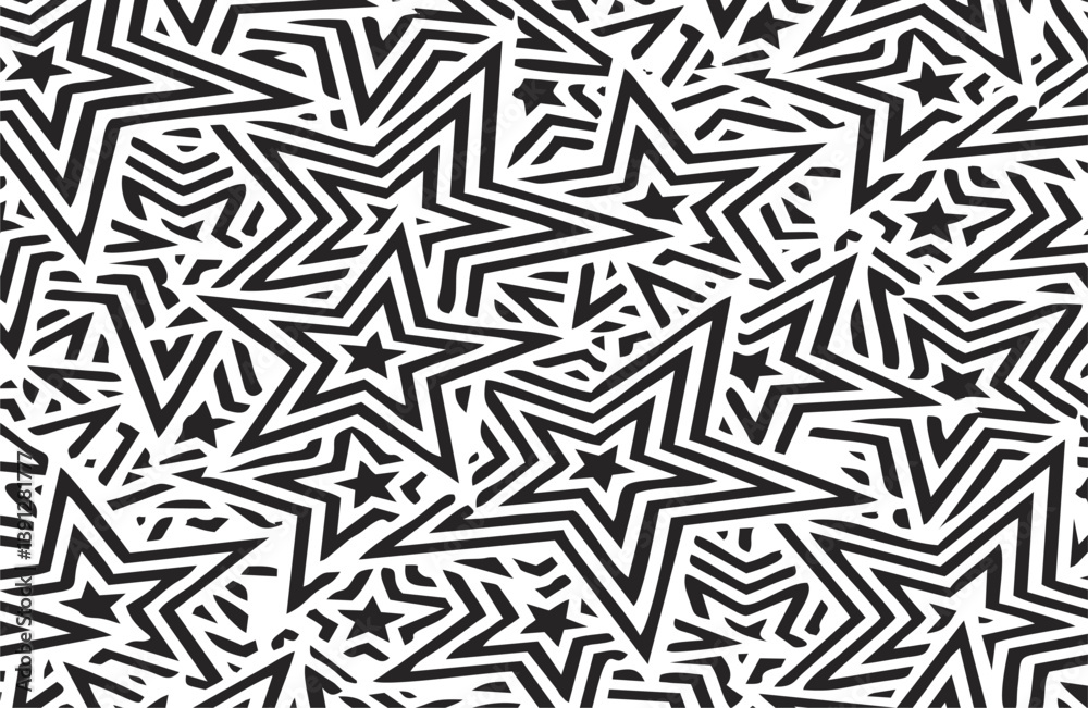 Poster star pattern texture. repeating directional shape background. resource graphics.