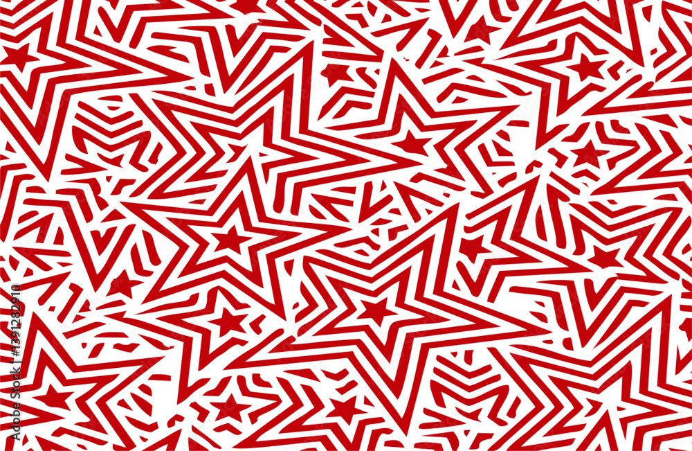 Poster star pattern texture. repeating directional shape background. resource graphics.