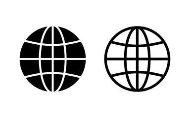 Web icon vector illustration. go to web sign and symbol. web click icon. Global search icon