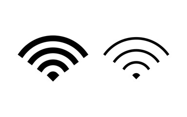 Wifi icon vector illustration. signal sign and symbol. Wireless  icon