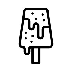 popsicle line icon