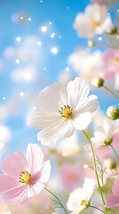 Blossoms Sky Background