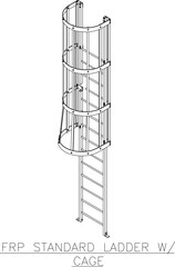 silhouette design vector illustration sketch Ladder and stepladder for emergency stairs