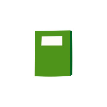 Classroom Object 1 Simple Green Book