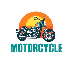 motorcycle vector illustration