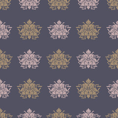 seamless pattern with floral elements