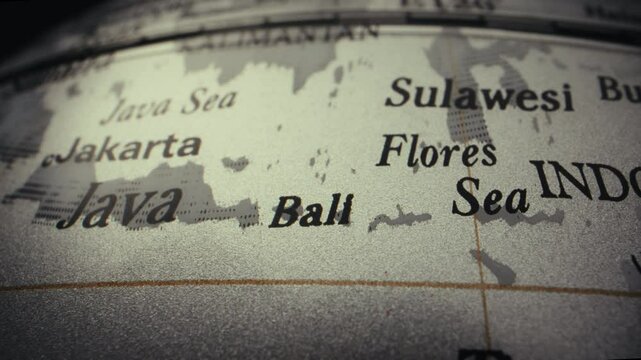 Map of Bali