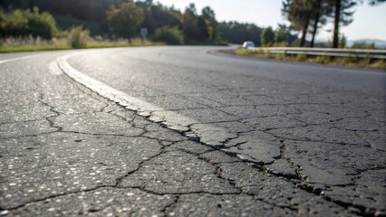 road in the countryside