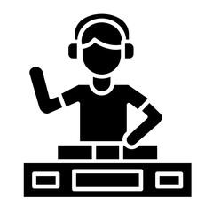 Disc Jockey Icon
