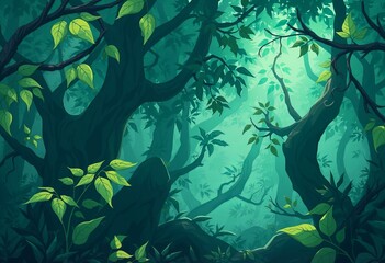 Dense leaves as a natural background.