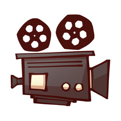 movie, film, cinema, entertainment, vector, screen, camera, picture, background, video, show, photo, retro, vintage, old, design, black, dark, watching, poster, digital, light, illustration, negative,