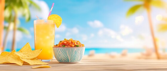 Beachside Drinks & Snacks