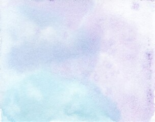 Hand-painted watercolor texture background 