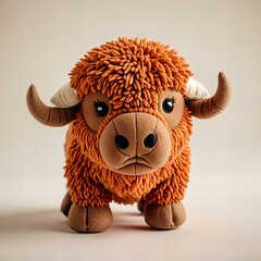 Cute buffalo toy, high quality