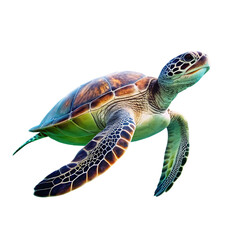 Obraz premium Green Sea Turtle Image