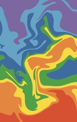  colorful rainbow beautiful background image