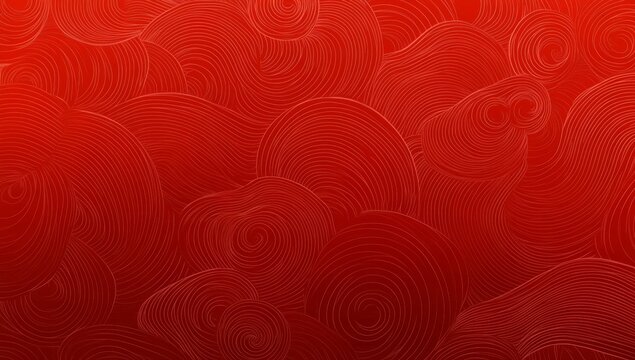 Red swirling abstract pattern background